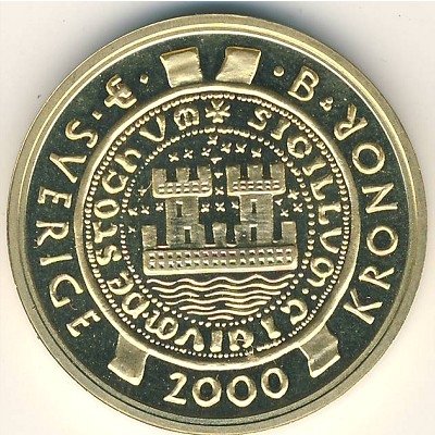 Швеция 2000 крон 2002 год
