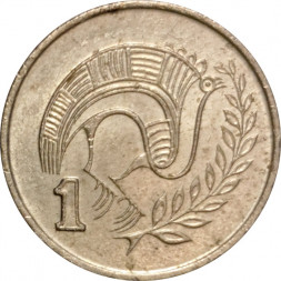 Кипр 1 цент 1993 год