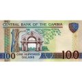 Гамбия 100 даласи 2010-2013 год - Сенегальский попугай UNC
