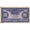 Австрия 20 шиллингов 1944 год (оккупация союзников) - VF