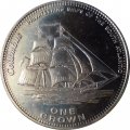Тристан-да-Кунья 1 крона 2006 год - Каперские суда Южной Атлантики. Columbus