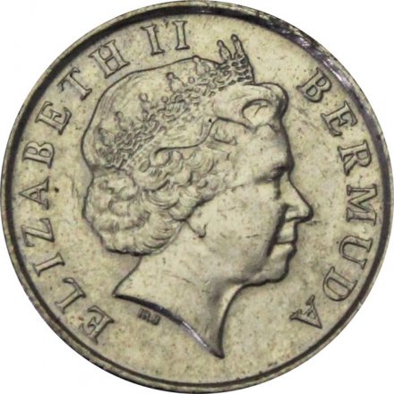 Бермудские острова 10 центов 2005 год