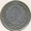 Австрия 5 крейцеров 1820 год