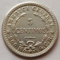 Коста-Рика 5 сентимо 1912 год