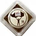Кыргызстан 10 сом 2022 год - XIX Азиатские игры в Ханчжоу (в футляре)