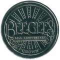 Остров Мэн 1 крона 2009 год - 50 лет Bee Gees