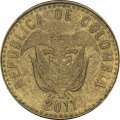 Колумбия 100 песо 2011 год
