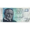 Финляндия 20 марок 1993 год - Финский писатель Вяйнё Линна - Litt.А - F