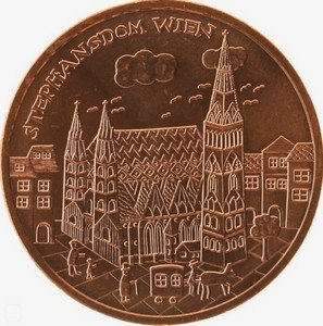 Австрия 10 евро 2015 год - Земли Австрии - Вена