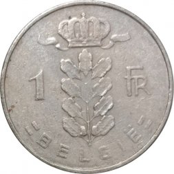 Бельгия 1 франк 1960 год BELGIE