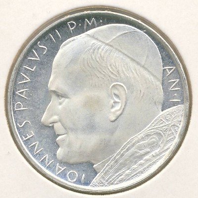 Ватикан 500 лир 1979 год