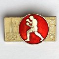 Значок. Олимпийские игры 1980. Москва. Бокс