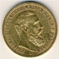 Пруссия 20 марок 1888 год