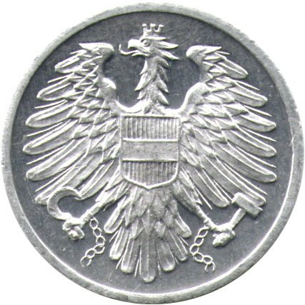 Австрия 2 гроша 1970 год