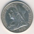 Великобритания 1/2 кроны 1897 год