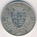 Великобритания 1/2 кроны 1897 год