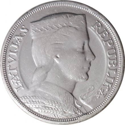 Латвия 5 лат 1931 год