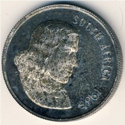ЮАР 1 рэнд 1968 год - Йохан Антонисзон ван Рибек (SOUTH AFRICA)