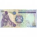 Лесото 50 малоти 2001 год - Король Лесото Мошвешве I UNC