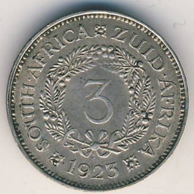 ЮАР 3 пенса 1923 год