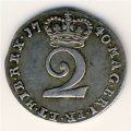 Великобритания 2 пенса 1740 год