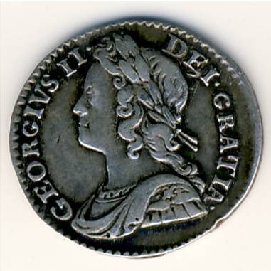Великобритания 2 пенса 1740 год