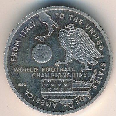 Афганистан 100 афгани 1990 год - Чемпионат мира по футболу 1990, Италия
