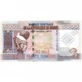Гвинея 5000 франков 2010 год - UNC