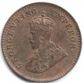 Британская Индия 1/12 анны 1928 год (&quot;•&quot; - Бомбей)