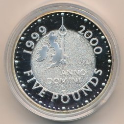 Великобритания 5 фунтов 1999 год