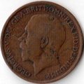Великобритания 1/2 пенни 1918 год