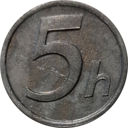 Словакия 5 геллеров 1942 год