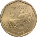 Индонезия 100 рупий 1994 год - Гонки на быках