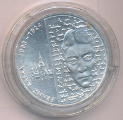 Германия 10 евро 2008 год - Франц Кафка