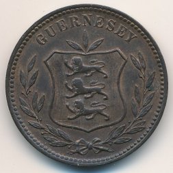 Гернси 8 дублей 1903 год