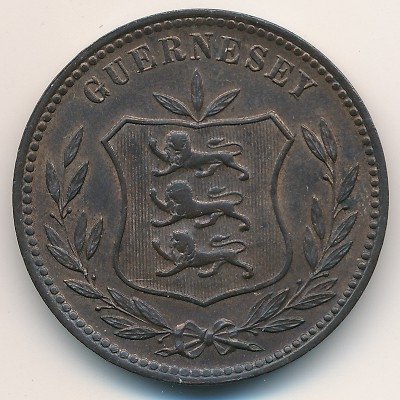 Гернси 8 дублей 1903 год
