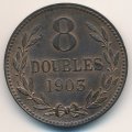 Гернси 8 дублей 1903 год