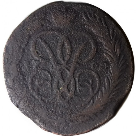 1 копейка 1760 год Елизавета Петровна (1741 - 1762) - VG