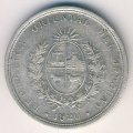 Уругвай 20 сентесимо 1920 год