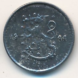 Финляндия 25 пенни 1944 год - Герб