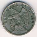 Чили 1 песо 1922 год