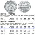 Ливан 5 пиастров 1925 год - Корабль (факел)