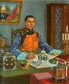 Монголия 20 тугриков 2013 год - Дамдин Сухэ-Батор. Лошади на фоне гор