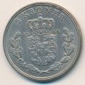 Дания 5 крон 1966 год