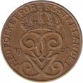 Швеция 2 эре 1929 год