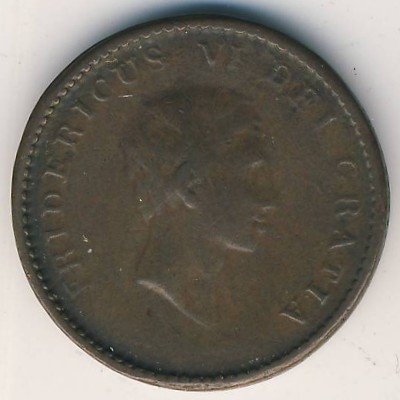 Дания 2 скиллинга 1809 год
