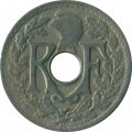 Франция 5 сантимов 1924 год (Пуасси)