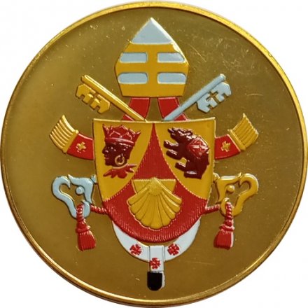 Жетон Бенедикт XVI. Papa Benedetto XVI