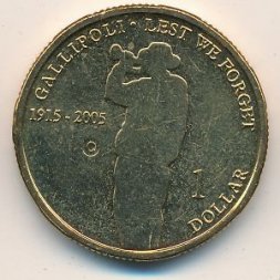 Австралия 1 доллар 2005 год