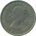 Великобритания 6 пенсов 1964 год 